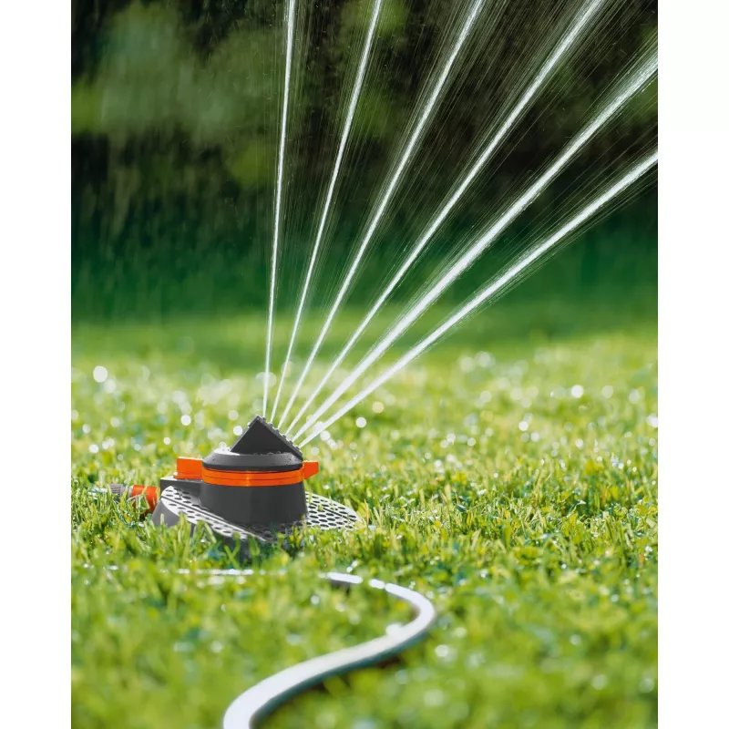 Aspersor circular total y parcial Comfort Tango gris-naranja