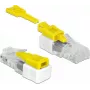 Delock 85334 juego de bloqueadores de puerto RJ45, 5 uds., blanco/amarillo