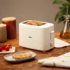 Jata JETT1048 tostadora, 2 ranuras, 750 W, 6 niveles de tostado, blanca