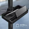 Estante ONKRON A35, plástico ABS negro, 190×105 mm, 160 g