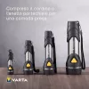 Varta Day Light Key Chain Light - Luz parpadeante para llavero - Aluminio - Negro - ABS sintético - Aluminio - Goma - LED - 1 lámpara - 12 lm