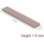 Delock Thermal Pad 120 x 20 1,5 mm para módulo M.2 3,0 W/mK - sin silicona (18482)