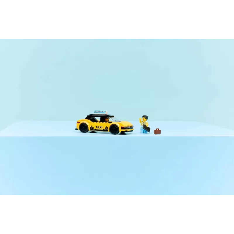 LEGO CITY 60487 Taxi amarillo