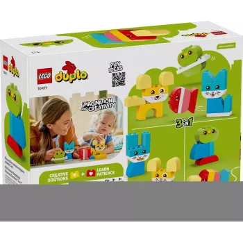 LEGO DUPLO 10477 3 en 1 Mascotas adorables creativas