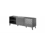 Mueble RTV ABETO 150x42x52 grafito/brillante