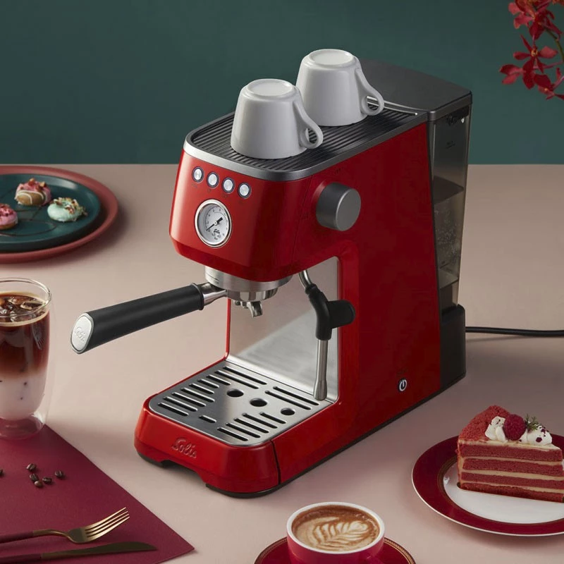 Cafetera espresso semiautomática Solis 1,7 L