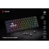 Teclado mecánico gaming SAVIO BLACKOUT X2 BROWN 61 teclas 60% USB QWERTY RGB Outemu Brown