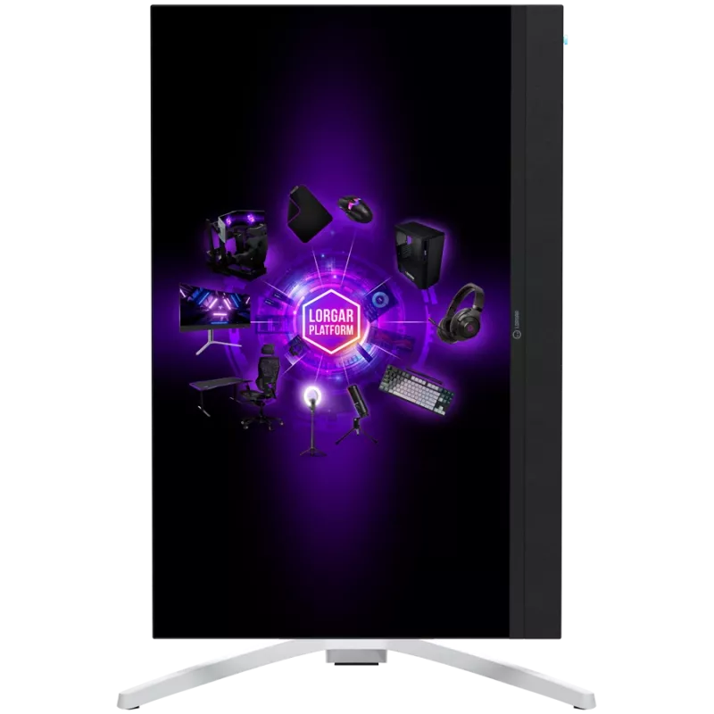 LORGAR 27MP1, Monitor gaming UHD MiniLED Pro, 27'' (3840*2160) Pantalla plana Fast-IPS, negro/gris lechoso