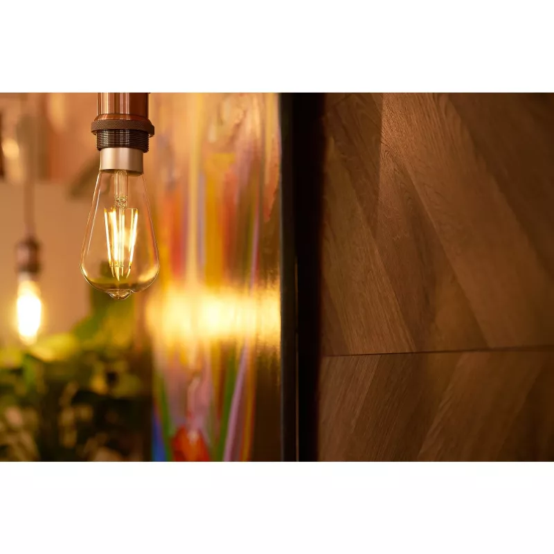 Bombilla inteligente Shelly Vintage ST64 Wi-Fi transparente 230 V