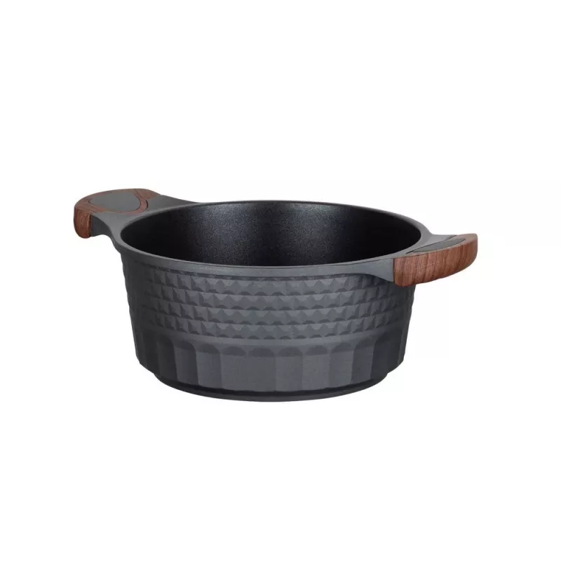 Menaje de cocina Resto Kitchenware Capella 2,6 L redondo negro madera