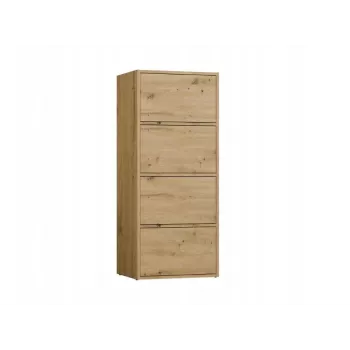 Cómoda ALMA, antracita/roble artisan