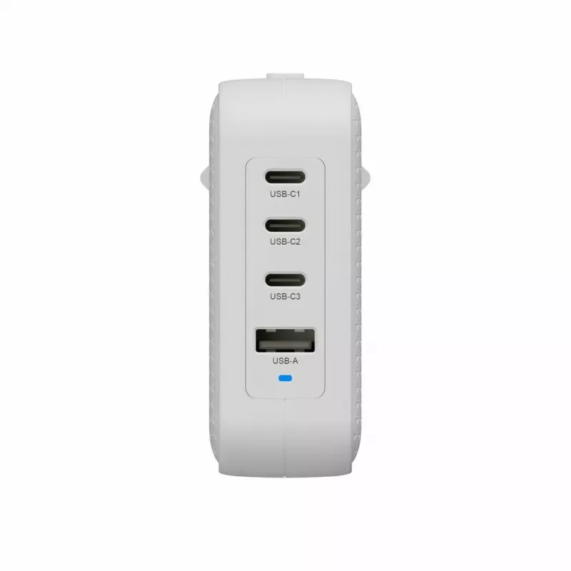 Hyper HyperJuice cargador de viaje USB-C GaN de 100W 3C+1A - blanco (HJ1002WHWWGL)