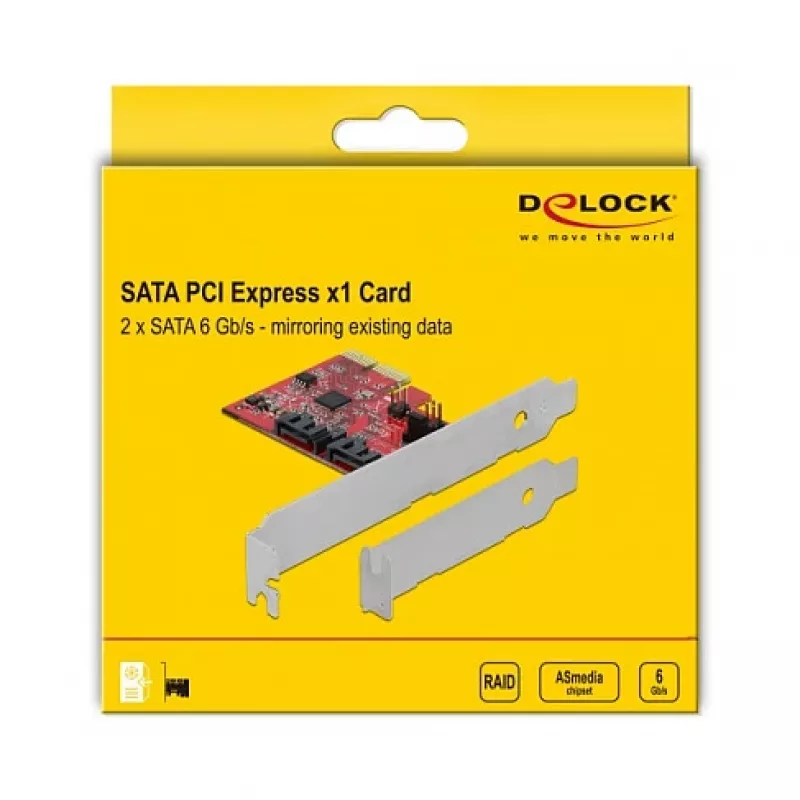 Tarjeta de interfaz DeLOCK 90406 interna SATA