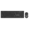 Savio KB-03 Teclado y ratón incluidos Home/Office USB QWERTY US Inglés Negro