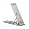 SOPORTE AJUSTABLE PARA PORTÁTIL UNITEK + HUB