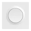 Interruptor inteligente ZigBee de dos canales para pared Sonoff MINI-ZB2GS-E para dos circuitos, compatible con montaje empotrado/carril DIN