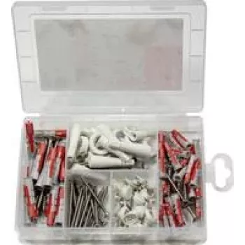 fischer 577062 easyDIY EasyHook Caja de surtido de tacos 113 uds. (577062)