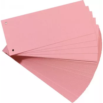 Separadores de cartón Herlitz 10843498 rosa 100 uds.