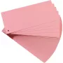 Separadores de cartón Herlitz 10843498 rosa 100 uds.