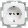 BUSCH JAEGER 2CKA002011A1888 - Tipo F - 2P+E - Blanco - IP20 - 250 V - 16 A