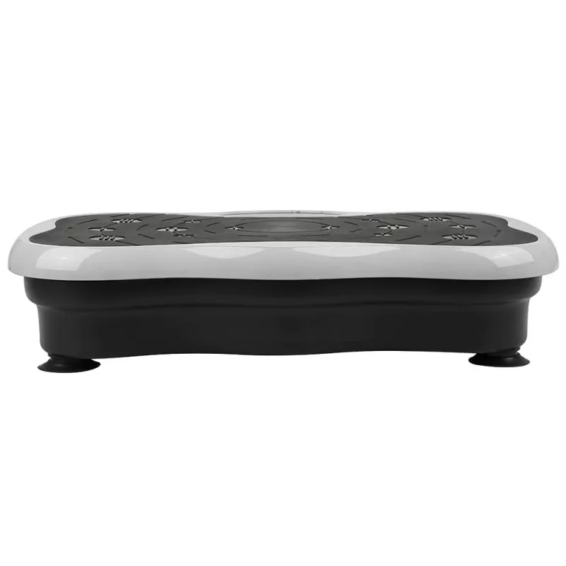 Extralink Plataforma vibratoria para entrenamiento Fitness Moonwalk Spinmove blanco