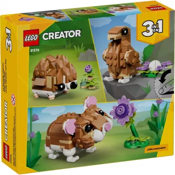 LEGO CREATOR 3 EN 1 31376 Hámster adorable con flor
