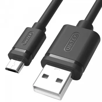 Cable USB UNITEK Y-C434GBK USB 2.0 1,5 m USB A Micro-USB B negro
