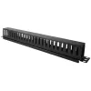 Caja de cables Alantec PK008 organizador de pared 1U negro metal/plástico