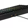 Teclado gaming mecánico GLORIOUS GMMK 3 100% Pre-Built ISO (DE) con interruptores Fox, negro