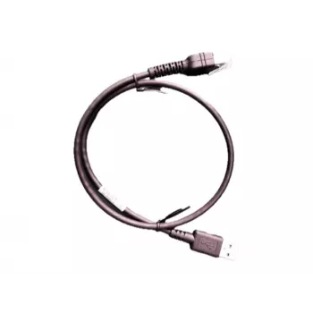 Zebra - Cable para escáner de códigos de barras - USB (M) a RJ-50 (M) - 61 cm - recto (CBL-U10255-01)