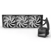 Refrigeración líquida todo en uno para CPU Sharkoon S60 ARGB – radiador de 360 mm, 3 ventiladores PWM de 120 mm, negro