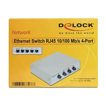 Switch no gestionado DeLOCK 87588