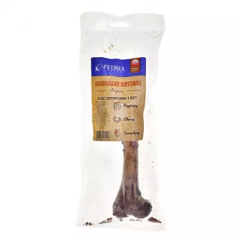 Hueso de jamón PETMEX - snack masticable para perros - 1 ud.