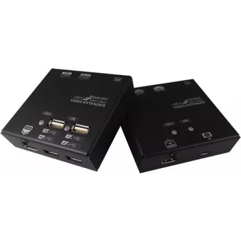 Extensión KVM VALUE por Cat.6 – HDMI – 4x USB 60 m – 22 x 84 x 78 mm (14.99.3041)
