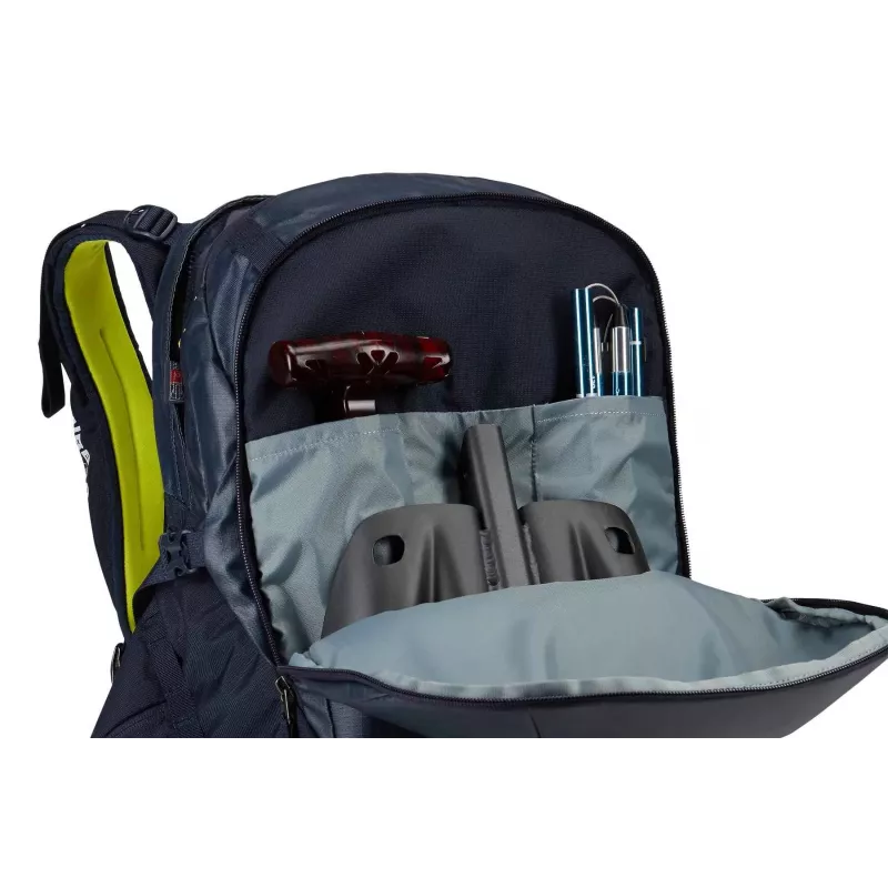 Mochila de esquí y snowboard Thule 3610 Upslope 35L Removable Airbag 3.0 Ready Lime Punch