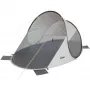 Tienda de campaña tipo cúpula/iglú High Peak Calobra 80 — gris, 2000×1200×900 mm, suelo de poliéster, varillas de fibra de vidrio