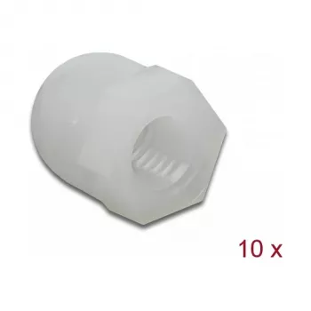 Tapa protectora hexagonal con rosca interior para tornillo M6 DeLOCK 60236
