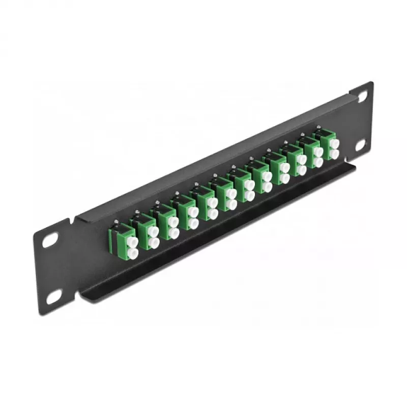 Panel de parcheo de fibra óptica DeLOCK 10