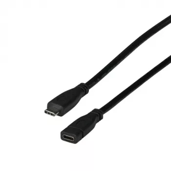 EFB-Elektronik Cable alargador USB 3.2 Gen2 10Gbit 3A, conector macho Type-C - conector hembra Type-C, 1 m