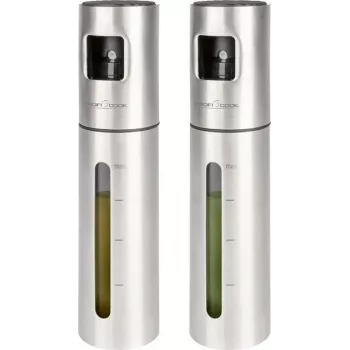 Dispensador de aceite y vinagre ProfiCook PC-EOS 1270 — 0,1 L acero inoxidable, pulverizador con bomba
