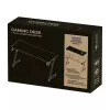 Mesa de ordenador Subsonic SA5706 negra recta PVC 120x60 cm