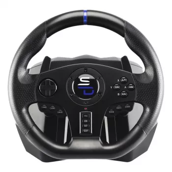 Volante + pedales Subsonic SV750 negro rotación 270° USB