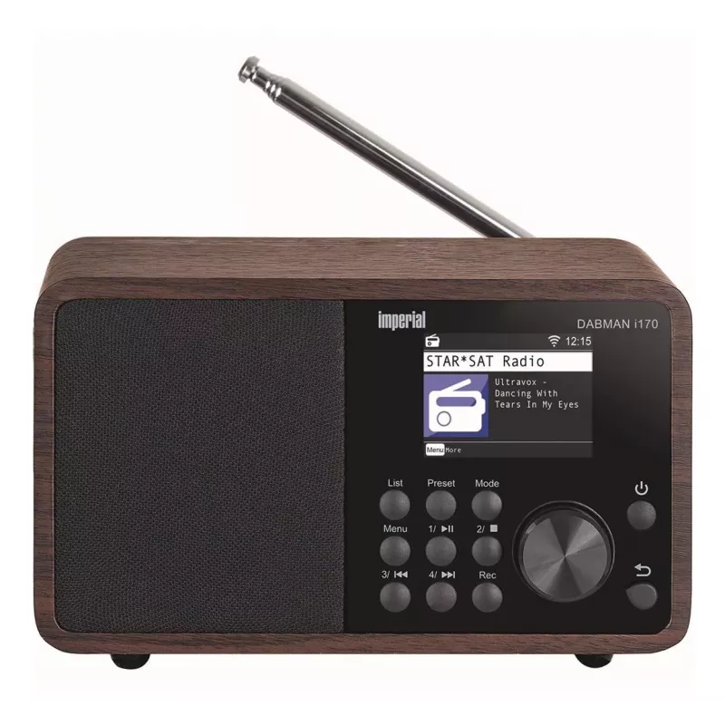 Radio DAB+ portátil Imperial DABMAN i170 — sintonizador FM/DAB+, 10 W RMS, pantalla de 6,1 cm (2,4