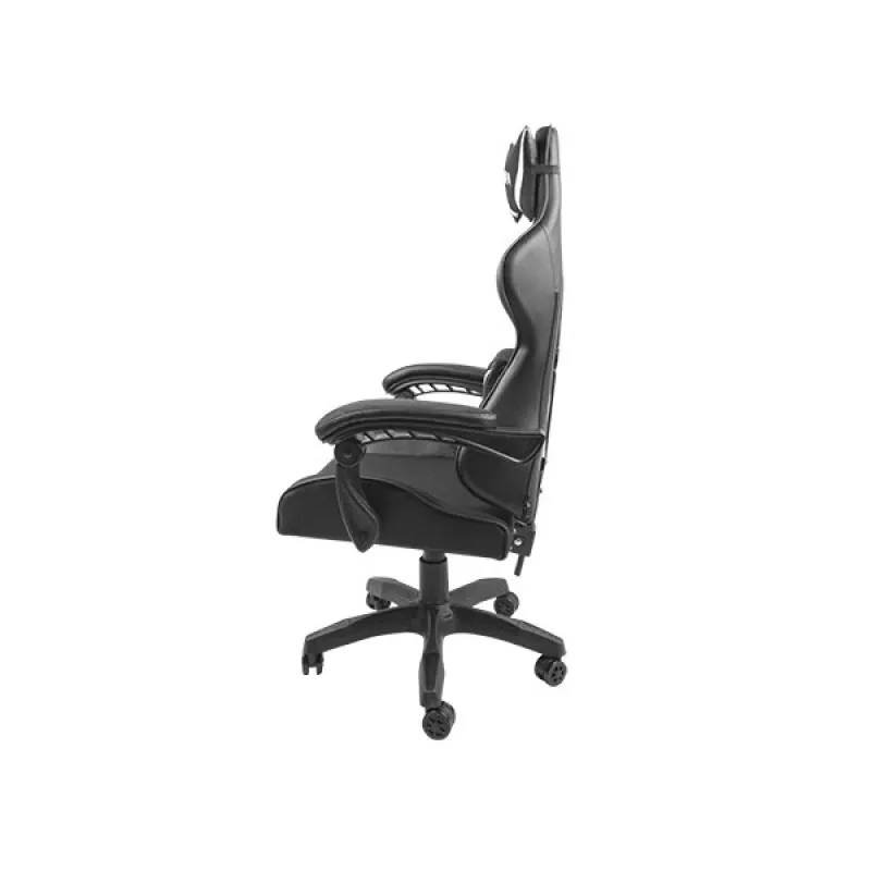 Silla gamer FURY Avenger L universal con asiento acolchado negra