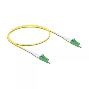 Cable de fibra óptica InfiniBand DeLOCK 0,5 m LC LC/APC amarillo 83219