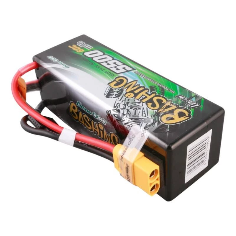 Batería LiPo Gens ace G-Tech 5500mAh 4S1P 14.8V 60C HardCase para coche RC