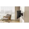 Soporte de pared para TV totalmente articulado GEMBIRD WM-90ST-02 para pantallas de 43–90 pulgadas, soporte articulado, VESA 100x200–600x400, capacidad de carga 50 kg