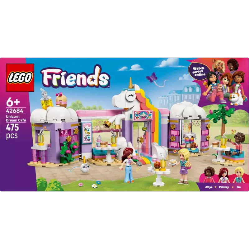 LEGO Friends 42684 Cafetería de ensueño del unicornio