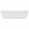 Fiambrera ZWILLING FRESH & SAVE 1 l, plástico con junta de silicona, gris/blanco