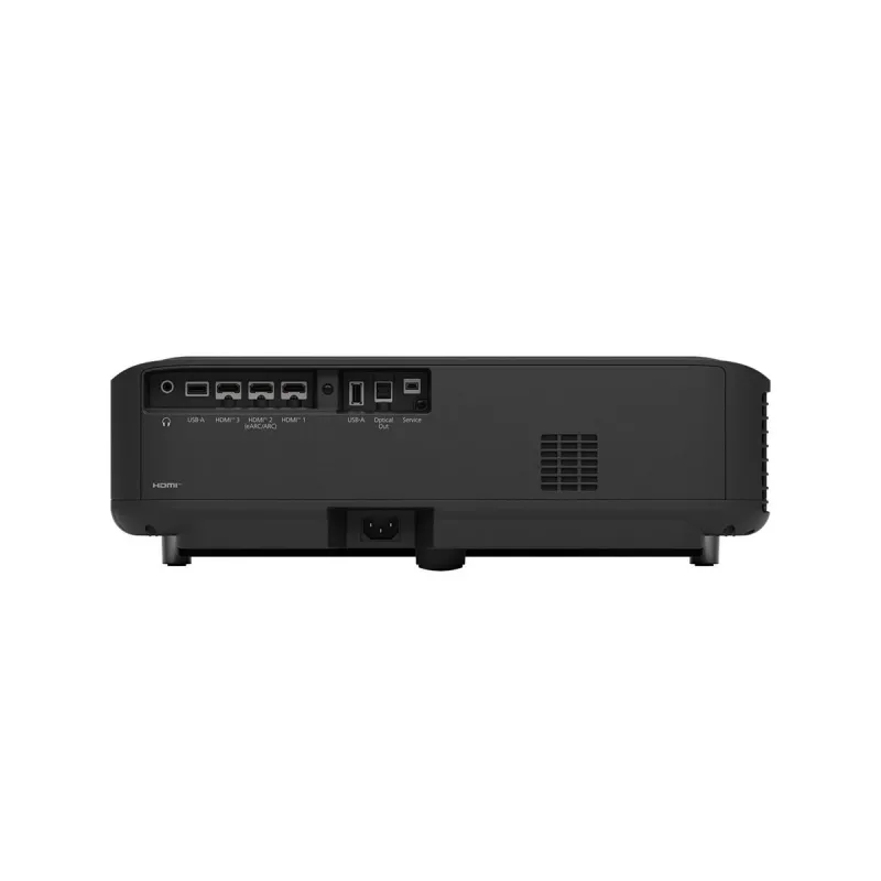 Proyector Epson EH-LS670B — proyección estándar láser 3LCD UHD 4K (3840x2160), 20.000 h, enfoque manual, negro